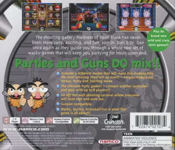 Point Blank 3 (US) box cover back